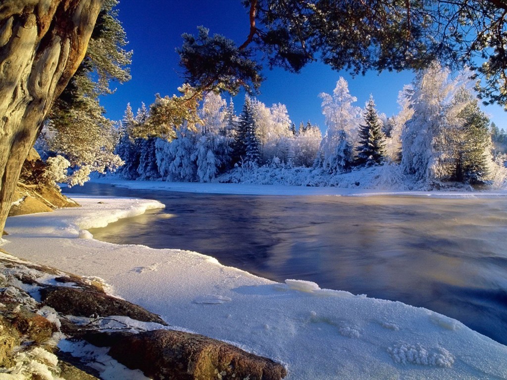 зима
