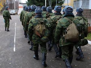Солдаты -срочники